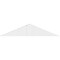 Ekena Millwork Saratoga Architectural Grade PVC Gable Bracket, 36"W x 7 1/2"H x 2"D x 4"F, 5/12 Pitch GBP036X08X0204SAR00 - alternate 5